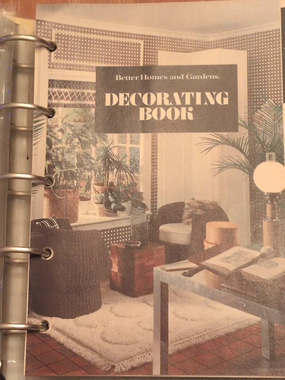 VTG Better Homes and Gardens Black Decorating Book
